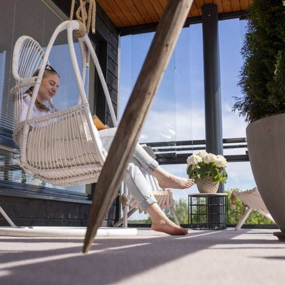 Termomattan är en mycket populär balkong- och altanmatta.